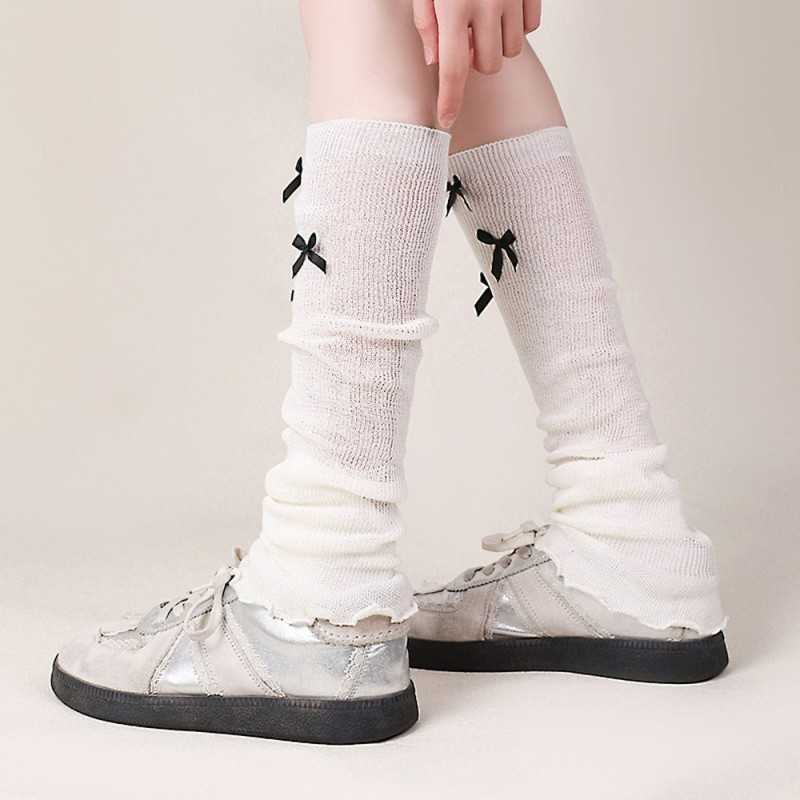 Women's pink slouchy leg warmers